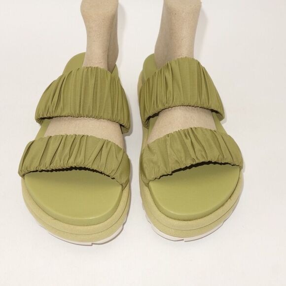 NEW Sorel Roaming Two Strap Slide Sandals Women’s Size 9.5 Olive Green - Picture 2 of 10